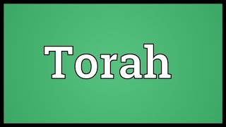 Torah Meaning [upl. by Ruberta]