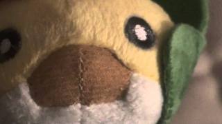 My Pokemon Collection Plush Sewaddle Review [upl. by Nimocks]