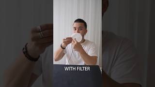 I made a pop filter from a tissue… [upl. by Aeet]