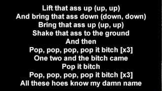 Tyga  Pop It Lyrics [upl. by Frieder757]