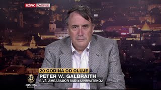 Peter Galbraith o akciji quotOlujaquot [upl. by Ecinehs]