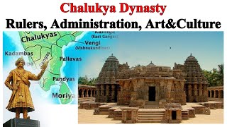 PLSHistory L24 South Indian Dynasties Chalukya Dynasty Administration and art amp culture [upl. by Port574]