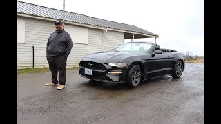 2018 Ford Mustang Ecoboost Premium Review [upl. by Reve476]