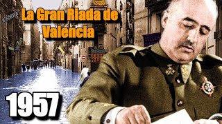 Así Reaccionó Franco a la Gran Riada de Valencia de 1957 [upl. by Retsev]