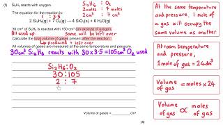 Calculating Gas Volumes  GCSE Chemistry Higher Tier Exam Masterclass [upl. by Rosalinde]