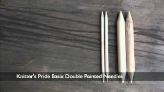 Knitters Pride Basix Needle Review [upl. by Maloy883]