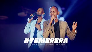 Prosper Nkomezi ft Gentil Misigaro  Hembura mwami Nyemerera live [upl. by Imelida577]