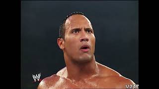 The Undertaker vs The Rock vs Kurt Angle Vengeance 2002 Highlights [upl. by Kynan986]