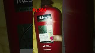 Trust me keratin argan oil freezing control shampoo unboxing [upl. by Neillij]