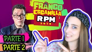 🇦🇷ARGENTINA REACCIONA A FRANCO ESCAMILLA🇲🇽 quotRPMquot Parte 1amp2  RubeaWTF 💙 [upl. by Niloc]