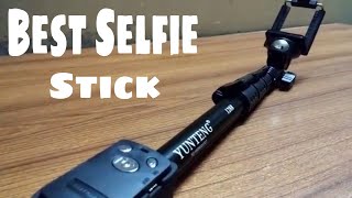 Yunteng YT1288 Self Picture Monopod Unboxing and Review  Best Selfie Stick [upl. by Esbensen485]