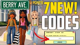 NEW UPDATE ALL WORKING BERRY AVENUE OUTFIT CODES 2024  ROBLOX BERRY AVENUE RP OUTFIT CODES [upl. by Cimbura225]