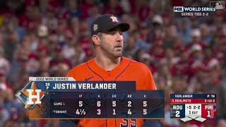 Astros Justin Verlander dominates for first ever World Series win [upl. by Randa]