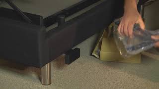 How To Install A Headboard Bracket  Contempoary II Rize Adjustable Beds [upl. by Parik]