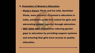 Empowering Education Mahatma Phules vision and NEP2020 [upl. by Daraj]