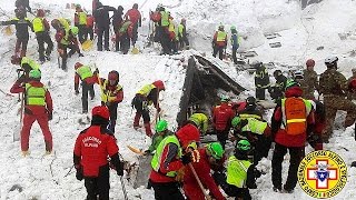 Rigopiano recuperata la settima vittima il papà di Feniello quotsono stati uccisiquot [upl. by Itsyrc]