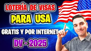 Sorteo de visas para Estados Unidos [upl. by Annyl]