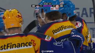 Game Highlights EHC Kloten vs GenèveServette HC 43 [upl. by Kelton]