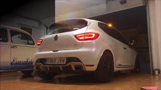 Clio 4 RS trophy Ligne Full tube  decata tube GT Performance  Exhaust full decat tube Sound [upl. by Jedlicka676]