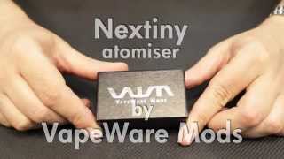 Nextiny atomizer by VWM  First overview amp setup tutorial [upl. by Darryn347]