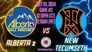 Game 2  Team Alberta 2 vs New Tecumseth Xtreme ON [upl. by Marquez408]