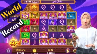 Jili slot Ali baba world recordbreaking bonus game🥰 jilislot alibabaslot [upl. by Evaleen]