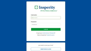 Insperity Login  How To Login Insperity 2024 [upl. by Brewer]