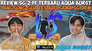 REVIEW SG 2 FF TERBARU WARNA BIRU LANGSUNG GUA TES ADU SAMA SG OPM ATRIBUTNYA HAMPIR SAMA CUY😱 [upl. by Zantos]