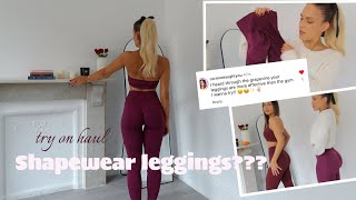 Leggings that ACTUALLY make your glutes look good  lazuli label review [upl. by Argela]