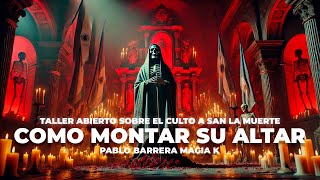 SanLaMuerte  Como montar su Altar Guia Definitiva [upl. by Ennayrb501]