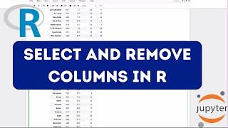 Select and Remove Columns from a Dataset in R by Name  R Programming Tutorial [upl. by Ecitnirp]