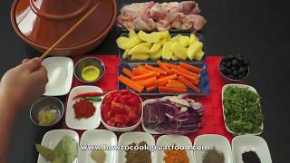 Chicken Tagine Recipe  Simple Easy Tajine Tajina Moroccan الطاجين [upl. by Jim]