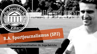 Vorstellung des Studiengangs BA Sportjournalismus SPJ [upl. by Asquith]