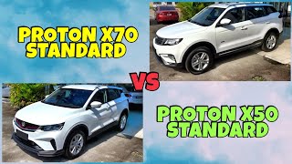 PROTON X50 STANDARD X70 STANDARD WHITE PUTIH [upl. by Adimra]