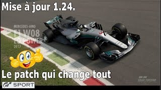 GRAN TURISMO SPORT  LE PATCH QUI CHANGE TOUT  MISE A JOUR 124 [upl. by Whittemore580]