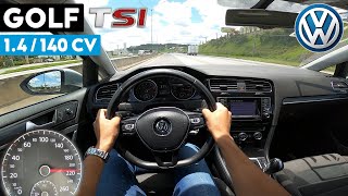 TESTE ACELERANDO GOLF 14 TSI DSG NA ESTRADA  É BOM ANDA BEM VALE A PENA COMPRAR EM 2022 [upl. by Buckler563]