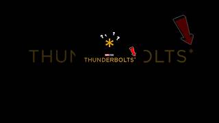 What does the Star Symbol mean in Thunderbolts Title  shorts [upl. by Jadda]