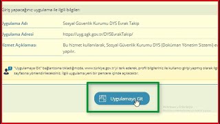 SGK Evrak Takip İşlemleri  DYS Evrak Takibi  SGK Evrak Kaydı ve Takibi  Prim İade Sorgulama [upl. by Nahtonoj]