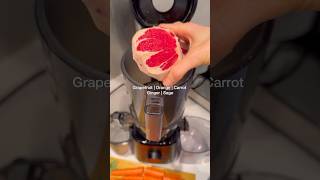 🧡Cold Pressed Grapefruit Orange Carrot Juice  Nama J2 Juicer code RIANE55 healthylifestyle [upl. by Lieno]