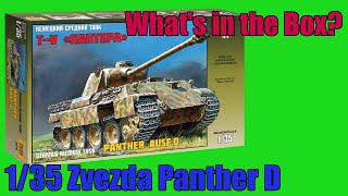 Whats in the box 135 Zvezda Panther D [upl. by Churchill]