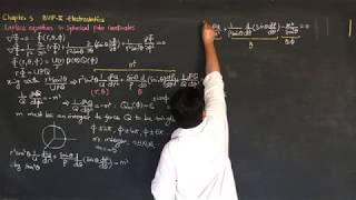 L191 Solution to Laplace equation in spherical coordinates – separation of variables [upl. by Steddman]