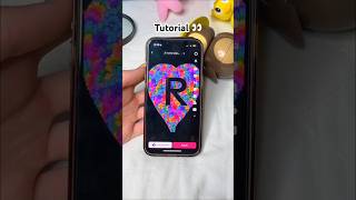 TUTORIAL Love letter Gif TREND 👀😂 trend magic tutorial backstage creative lol shorts [upl. by Rochester580]