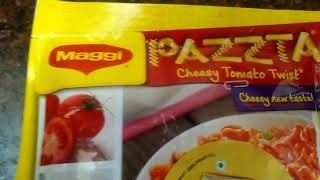 How to make Maggi pazzta cheesy tomato twist  insta pasta recipe [upl. by Yoc]