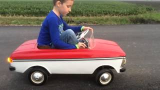 Air ride function slomo gas powered pedal car [upl. by Chavez]