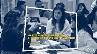 Master in Digital Marketing amp Customer Experience Management ieseg [upl. by Nyllaf]