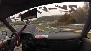 Underground Garage Cressida Nordschleife drift  OnboardHelmet Cam [upl. by Slotnick]