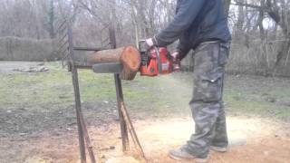 Husqvarna 357 xpg chainsaw [upl. by Ahsats]