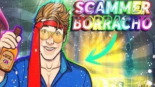 SCAMEANDO SCAMMERS  SCAMEO a SCAMMER BORRACHO Y PIERDE TODO EL INVENTARIO 🍻🍻 [upl. by Kiryt]