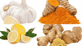 Health Benefit Of Ginger Garlic Turmeric and Lemon [upl. by Sardse]