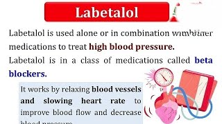 Labetalol by Amit Sharma DMLT DPharma [upl. by Lorne]